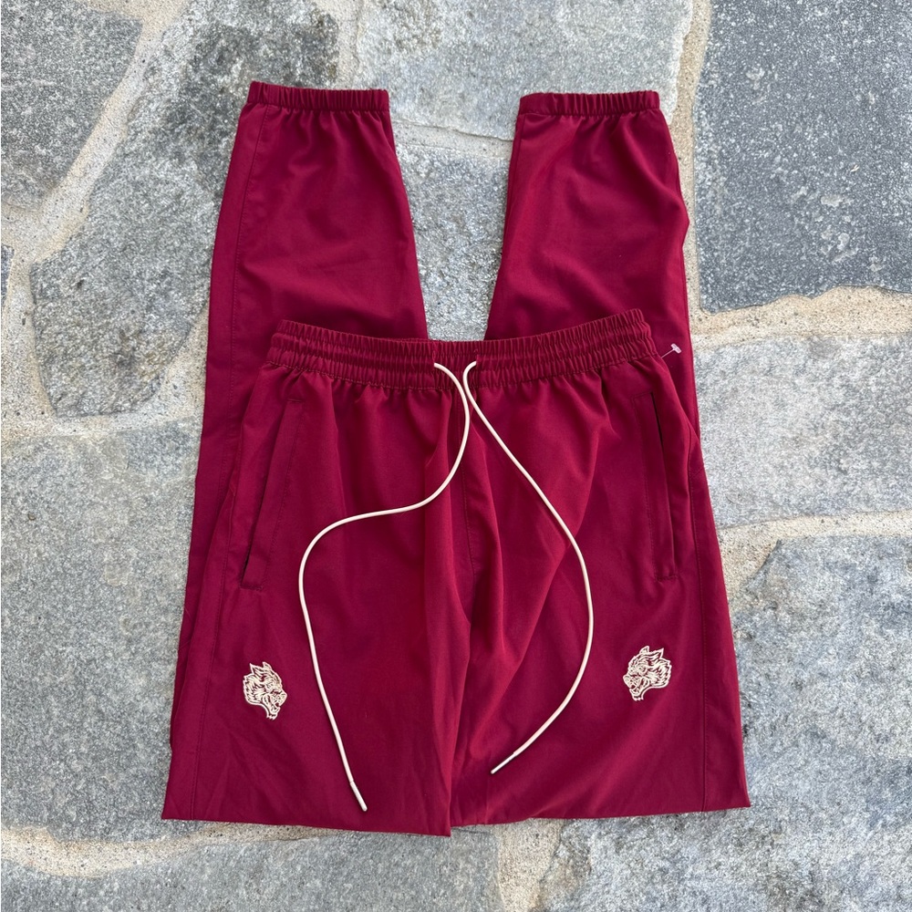 Darc Sport Gold Wolves Elastic Waistband Drawstring Tie Joggers